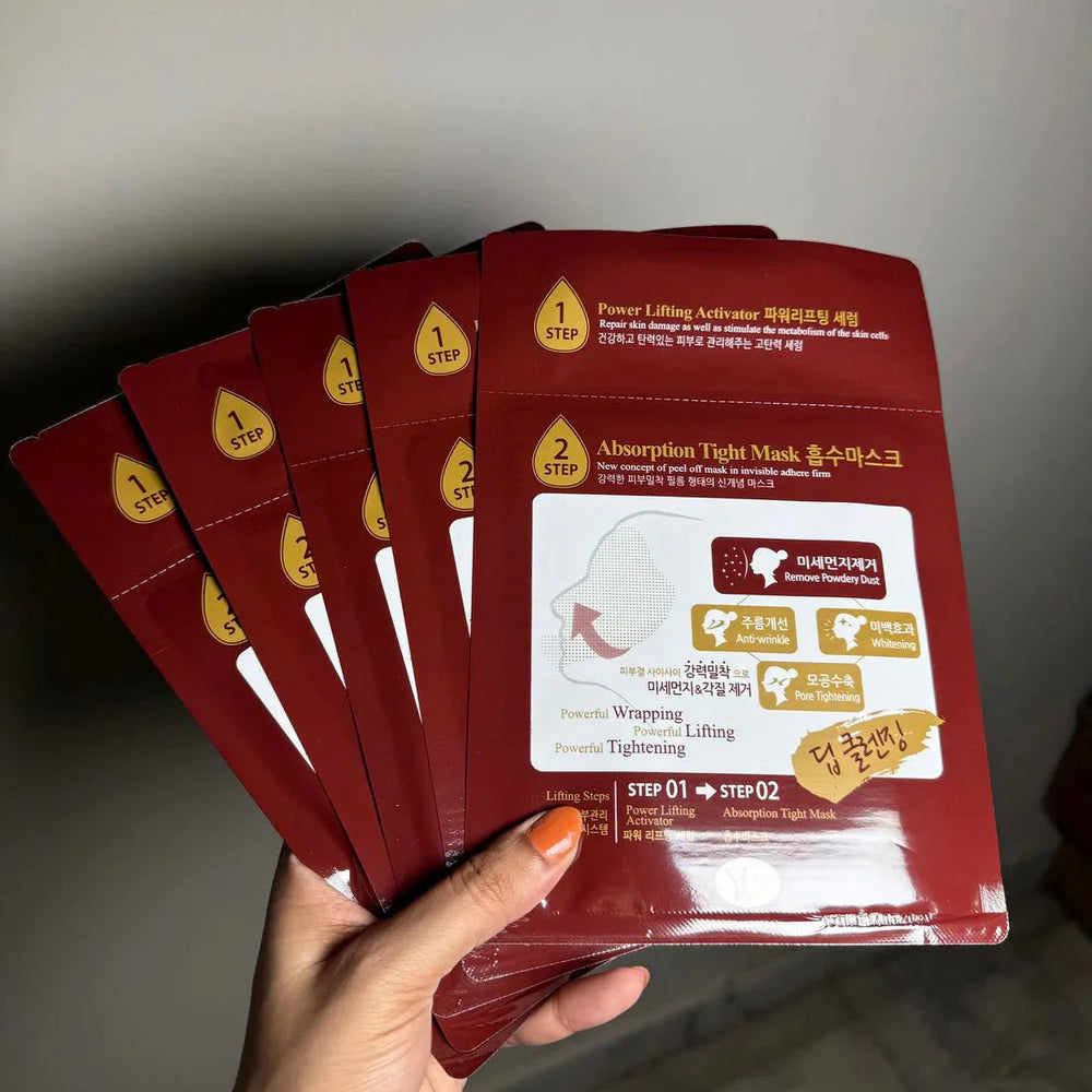 YU Skin 1 Pc Absorption Tight Mask 2-Step Power Lifting & Firming YU