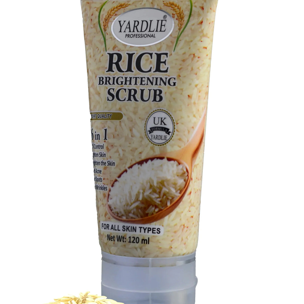 Yardlie Professional Rice Brightening Scrub - 120ml Yardlie