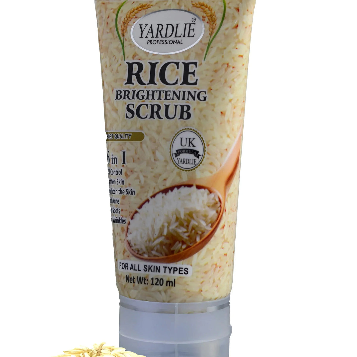Yardlie Professional Rice Brightening Scrub - 120ml Yardlie