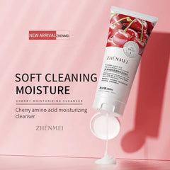 ZHENMEI Cherry Amino Acid Moisturizing Facial Cleanser 168ml ZHENMEI