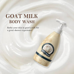 ZHIDUO Goat Milk Deep Moisture Body Wash - 500ml Zhiduo