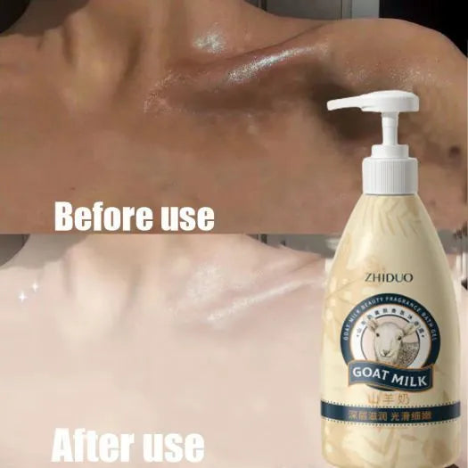 ZHIDUO Goat Milk Deep Moisture Body Wash - 500ml Zhiduo