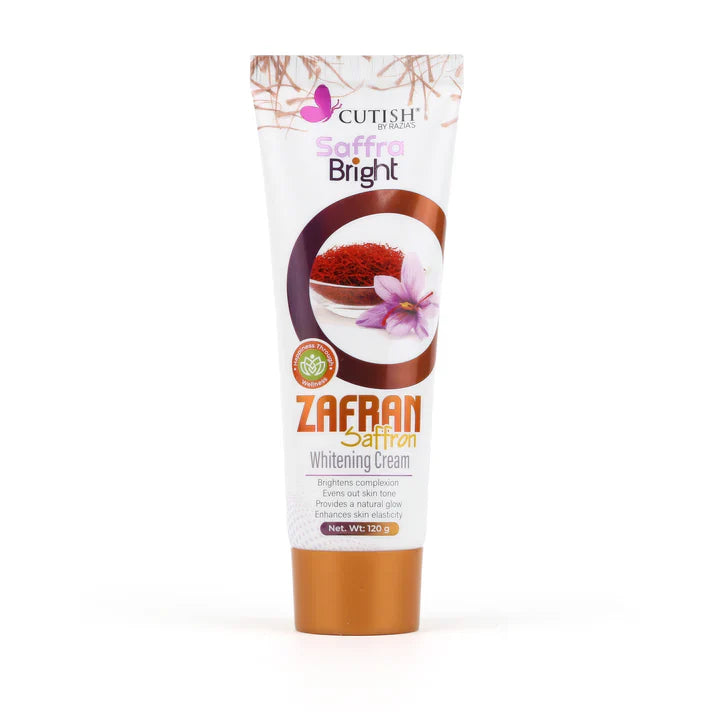Cutish Zafran Instant Whitening Cream 120g Cutish