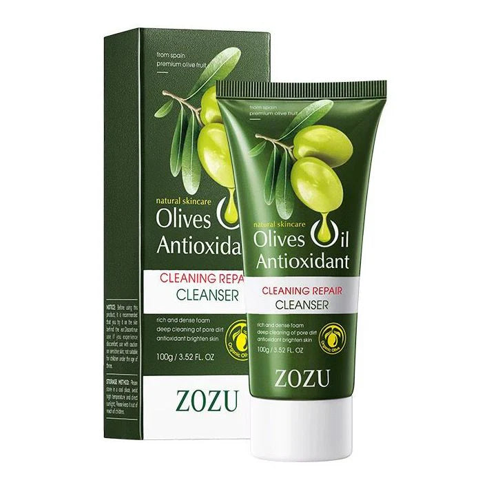 Zozu Olive Oil Antioxidant Cleansing Repair Cleanser 100g Zozu