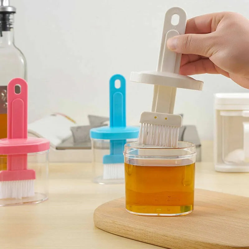 Silicone Oil Brush Bottle with Brush Oil Dispenser Cosmia.pk