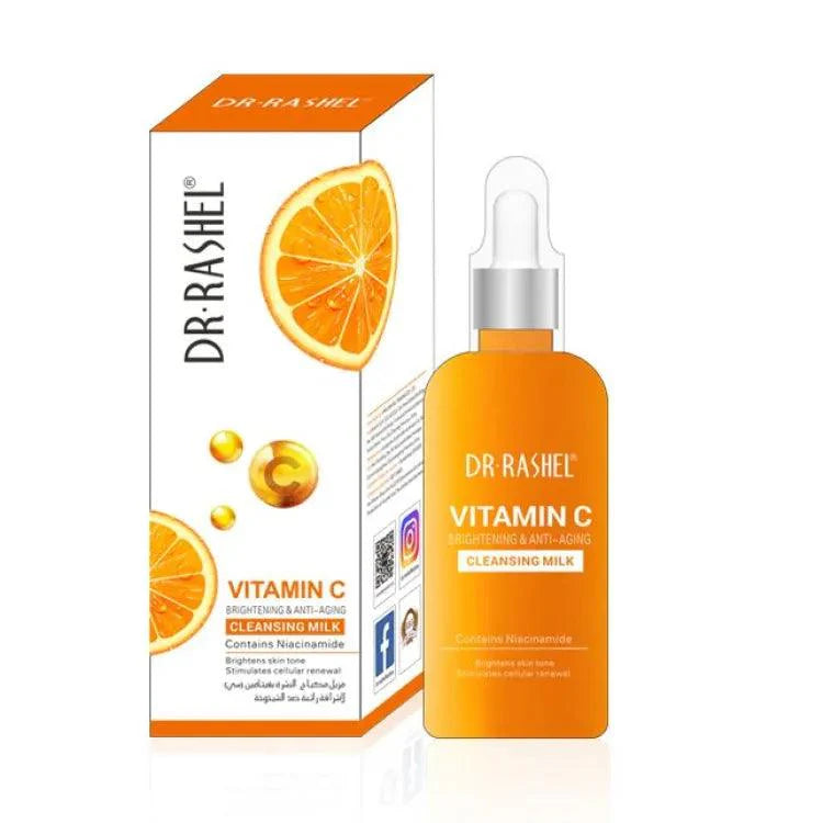 Dr. Rashel Vitamin C Brightening & Anti‑Aging Cleansing Milk – 100 ml DR.Rashel