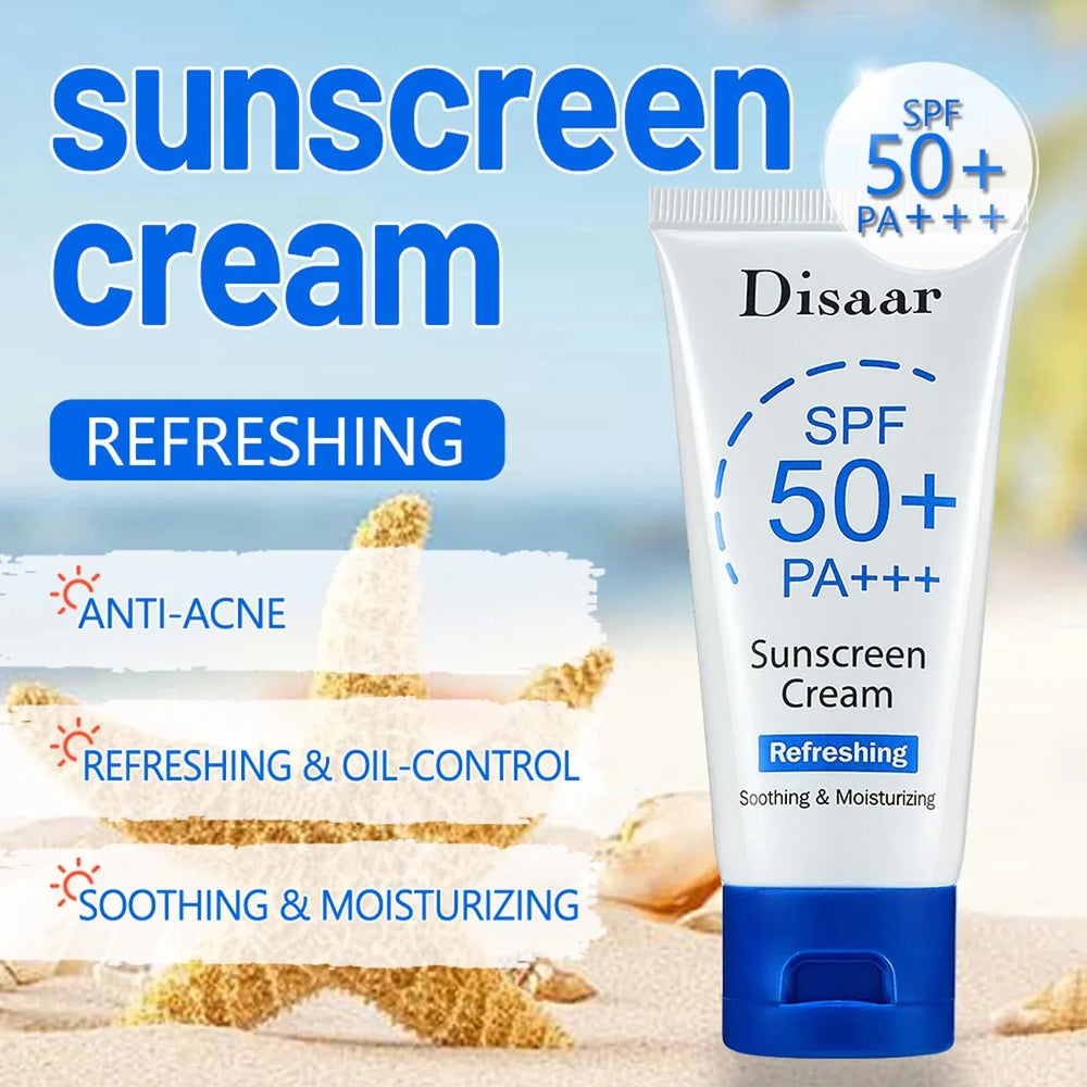 Disaar Salicylic Acid & Rose Extract Sunscreen Cream SPF 50 PA+++ Disaar