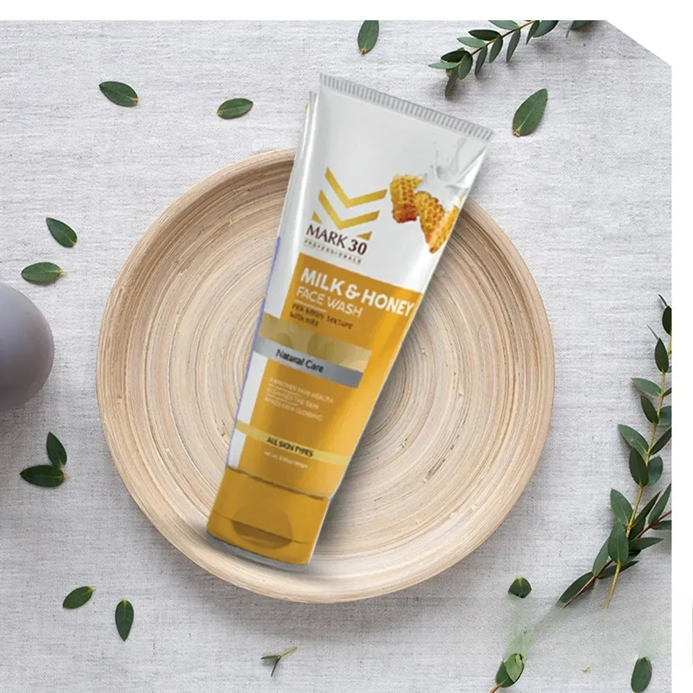 MARK-30 Milk & Honey Face Wash - Light and bright skin 100g MARK-30