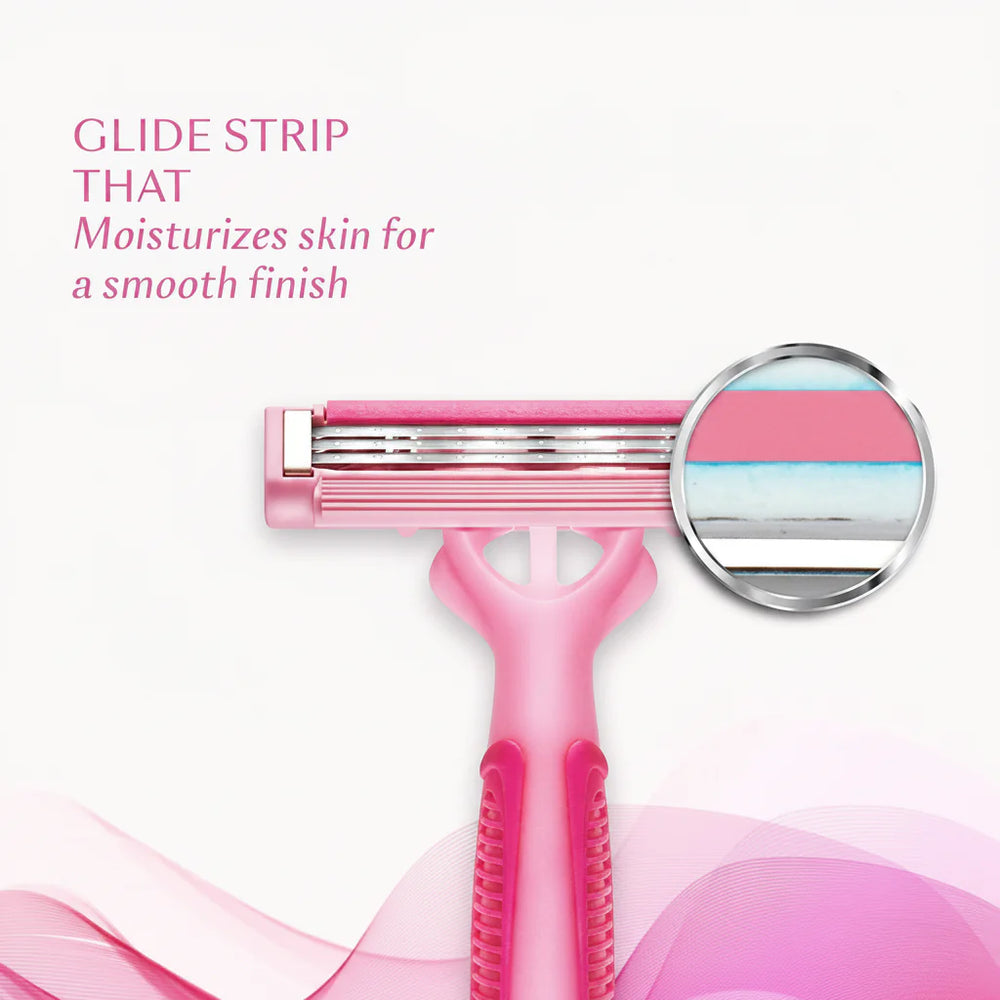 Max Triple Blade Bikini Disposable Body Razor Lady Women Max