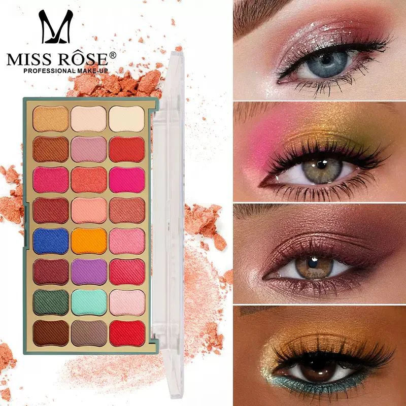 Miss Rose Eyeshadow Palette - 24 Colour Miss Rose