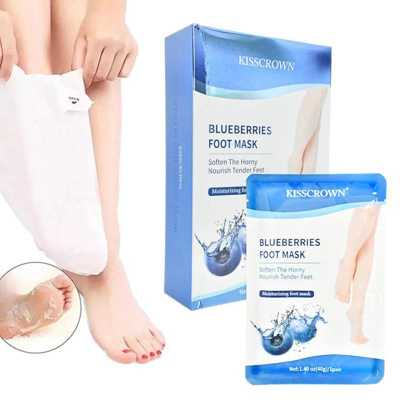 Kiss Crown Blueberries Foot Mask Kiss Crown