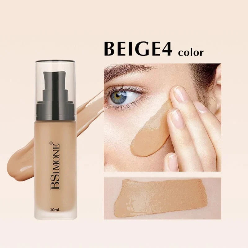 BSimone Long-Lasting High Coverage Foundation-30ml BSimone