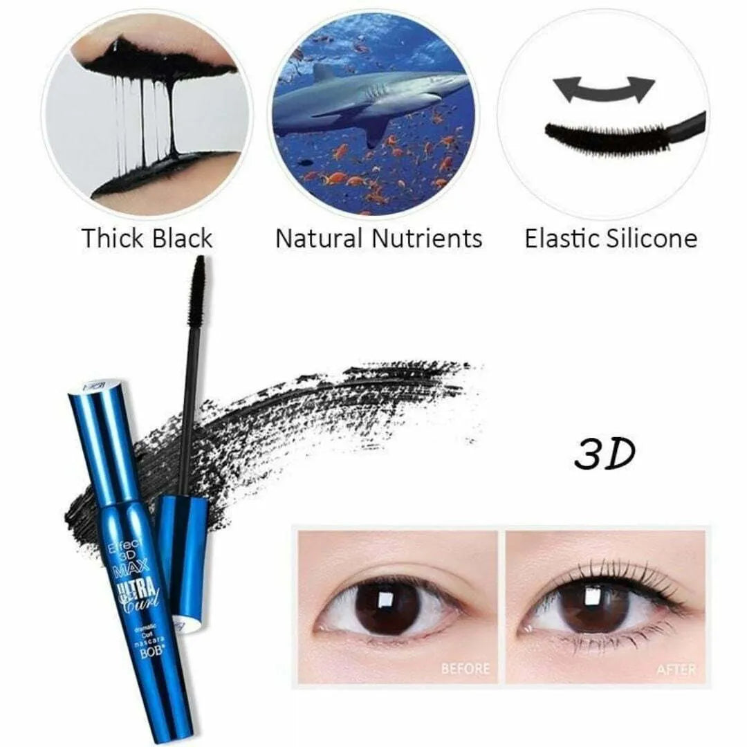 Bob - Ultra Curl Waterproof Stereoscopic Eyes Mascara Bob