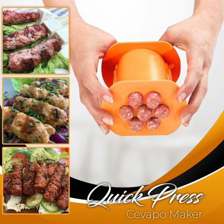 Multi-Functional Manual Meat Kabab Maker Press Cosmia.pk