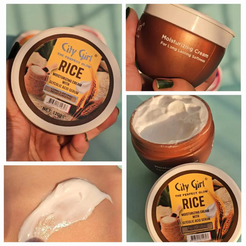 City Girl RICE WITH GLYCOLIC ACID Moisturizing Cream 20g City Girl