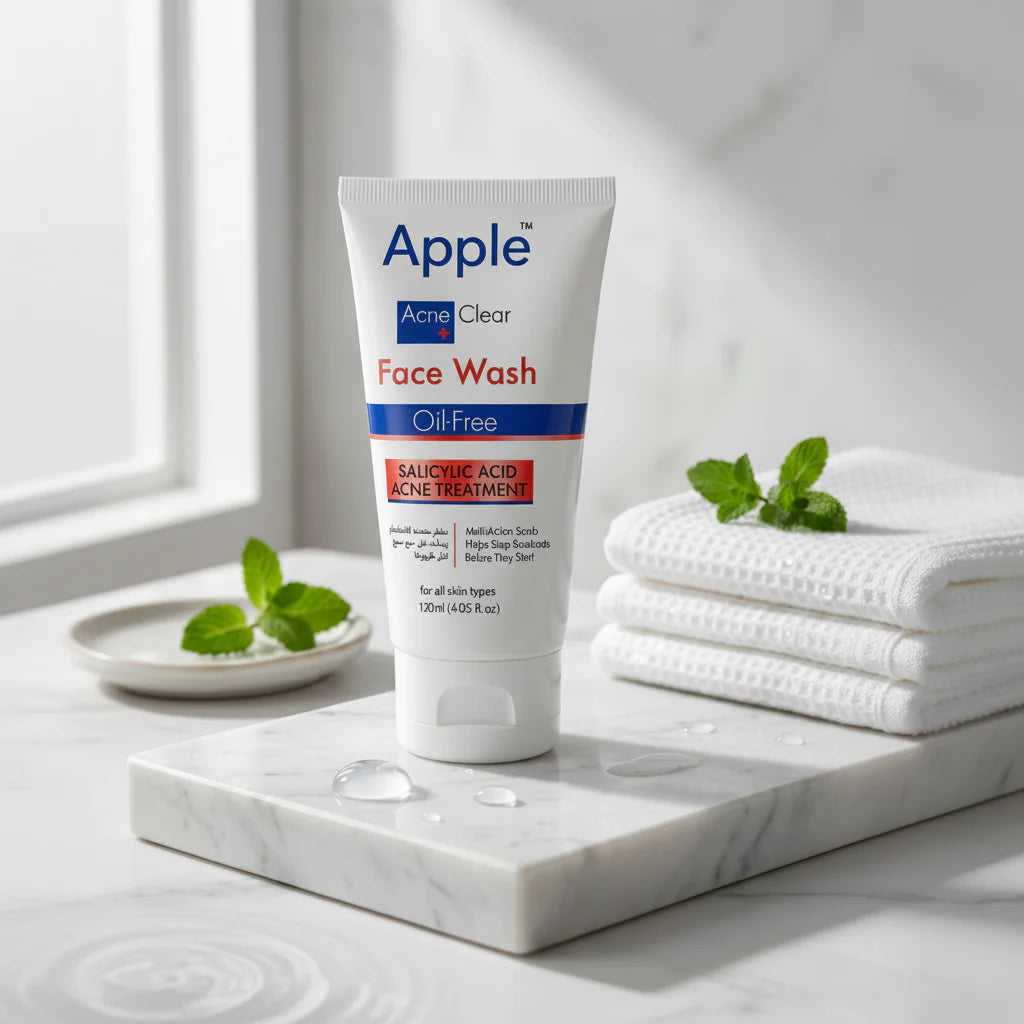 Apple Acne Clear Face Wash For All Skin Type - 120ml Apple