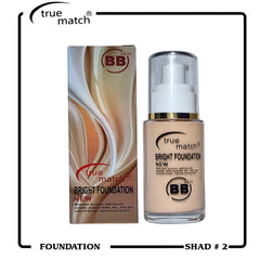 True Match Bright Liquid Foundation Smooth Full Coverage True match