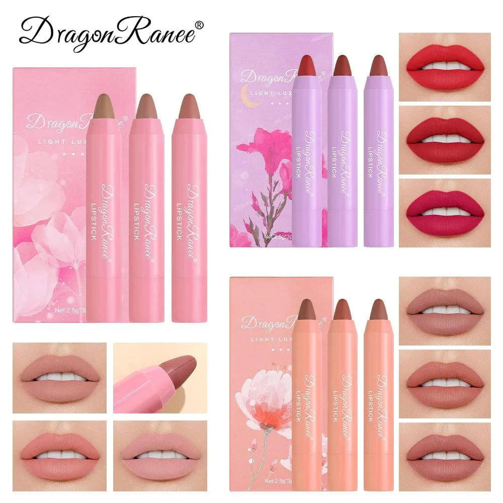 Dragon Ranee Light Luxury Lip Crayon Set Dragon Ranee