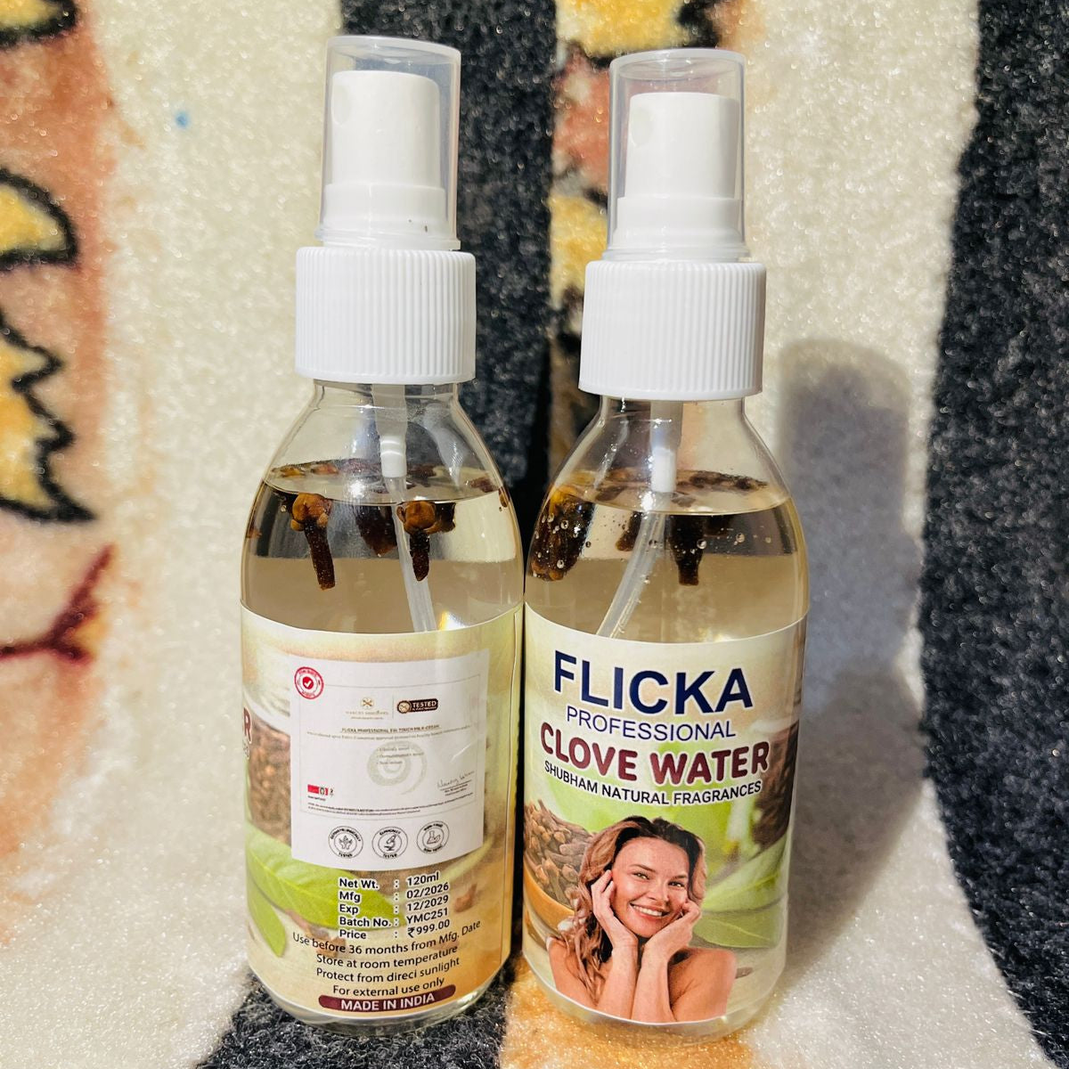 Flicka Clove Water - 120ml Flicka