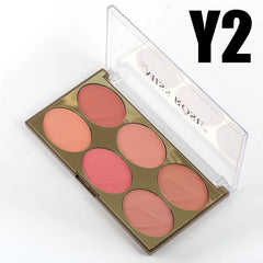New Miss Rose Blush Palette  -  6 Colors Miss Rose