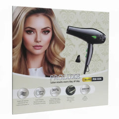 Proluxe Hair Dryer RM-826 Cosmia.pk