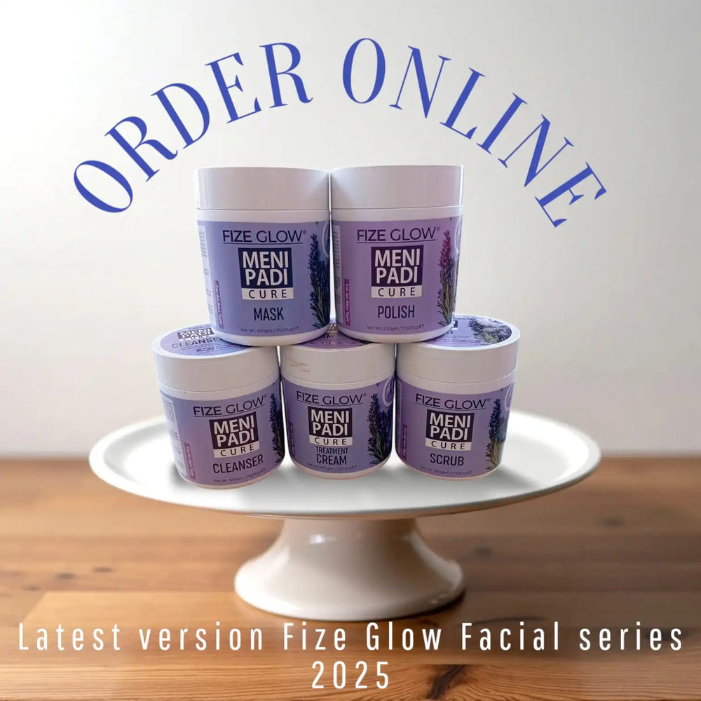 Fize Glow Meni Pedi Kit Hand & Foot Care Set - 500g Each Fize Glow