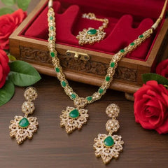 Zircon Necklace Set – Best Quality Cosmia