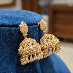 Zircon Luxury AD Mini Jhumki Cosmia