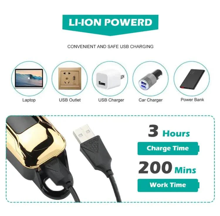 Orignal VGR V268 Professional Rechargeable Hair Trimmer VGR