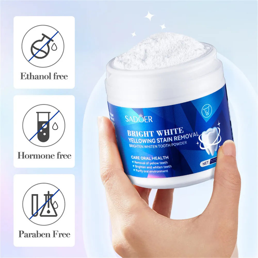 Sadoer Tooth Cleaning Powder For Oral Cavity Bright White Sadoer