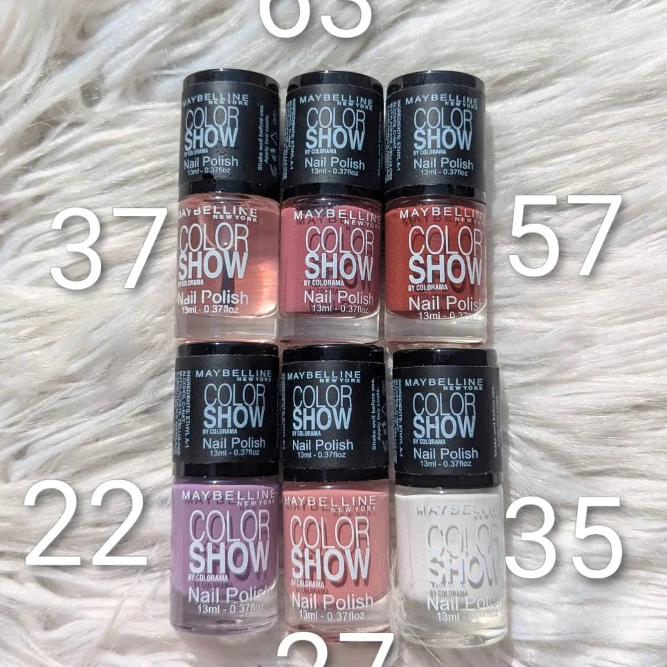 Maybelline Permanent Nail Paint Maybelline