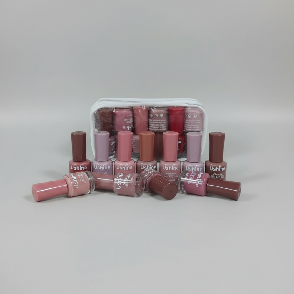 U shine nude nail polish - 12 Pcs U shine