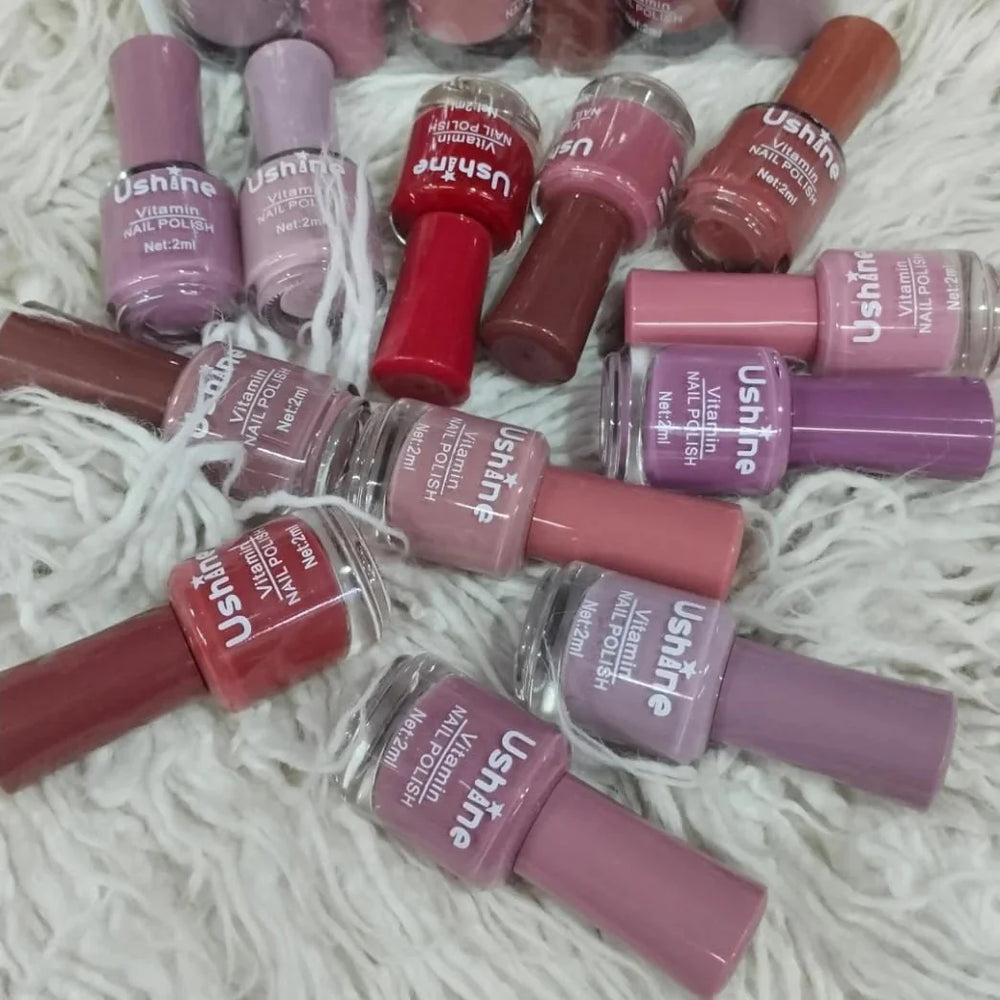 U shine nude nail polish - 12 Pcs U shine