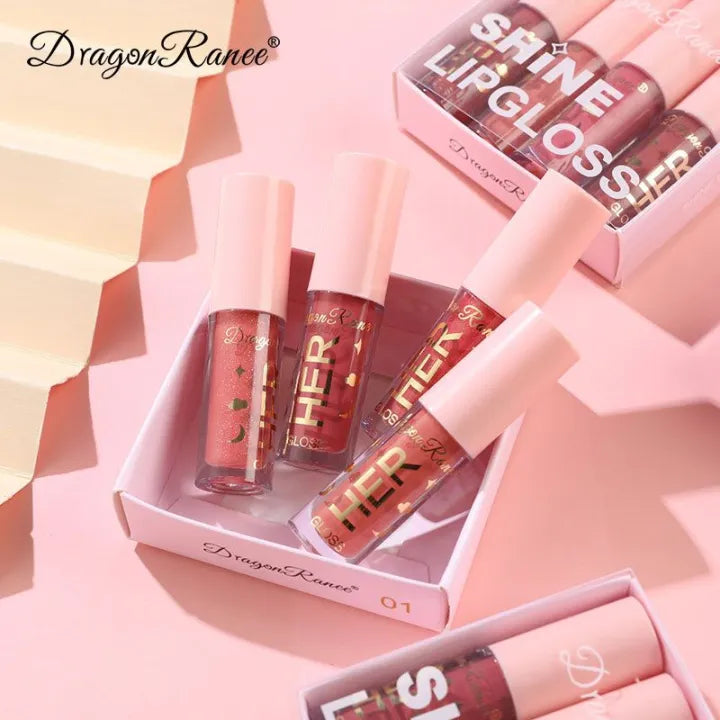 Dragon Ranee "Her Shine" Lipgloss – 4 Piece Set Dragon Ranee