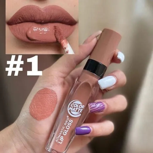 Romantic Bird Matte Lip Gloss Set Leo Marka