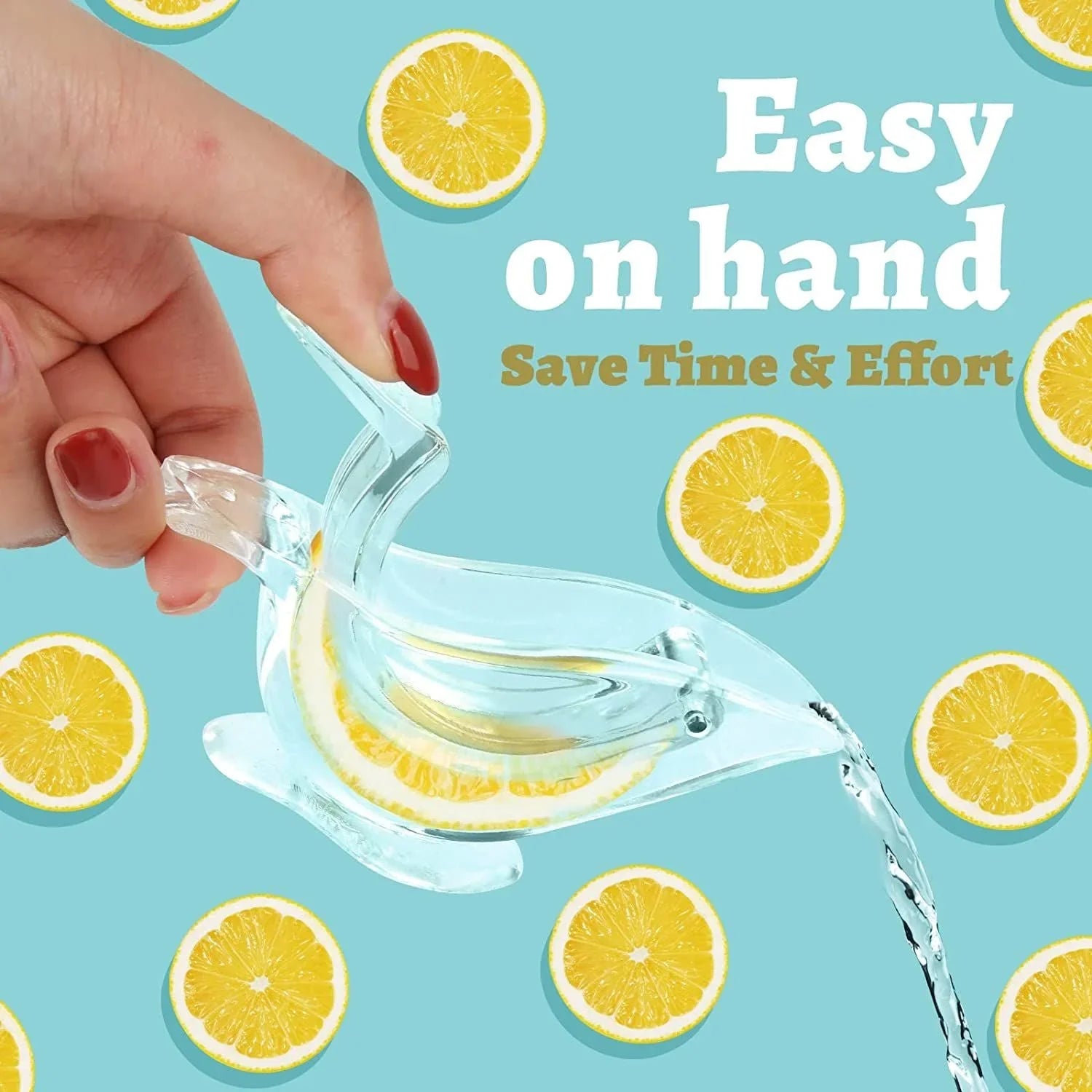 Acrylic Lemon Slice Juicer Manual Lemon Juicer Cosmia.pk