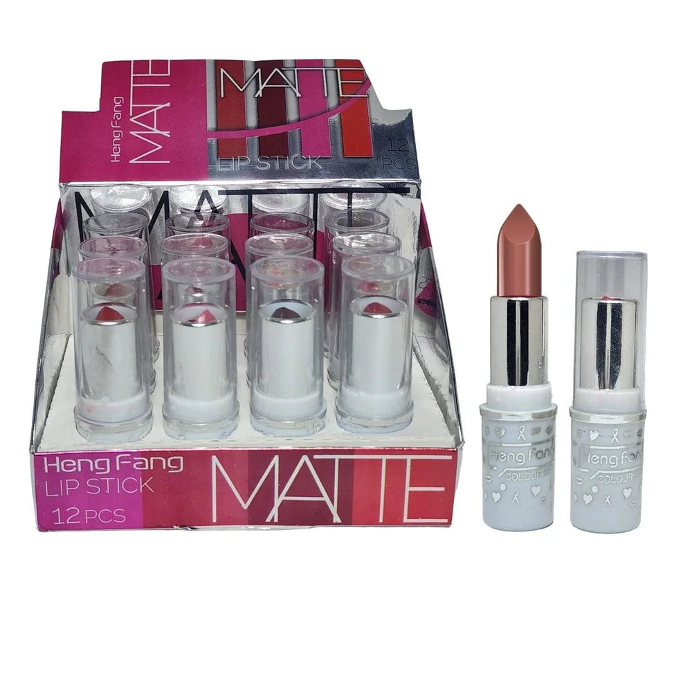 Heng Fang Matte Lipsticks -  12 Pcs Heng Fang