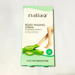 Maliao Wax Strips Extracts Full Body - 10 Strips Maliao