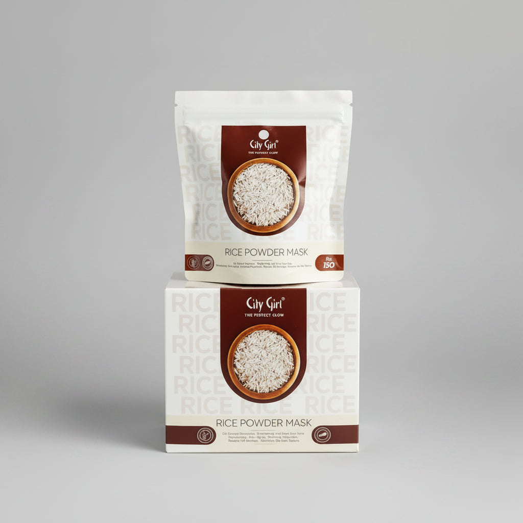City Girl Rice Powder Mask - each City Girl