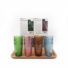 Premium Acrylic Giant Unbreakable Glass Pack of 6 Cosmia.pk
