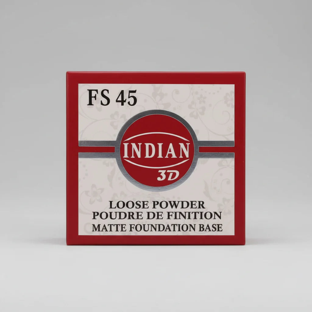 Indian 3D Matte Foundation Base Loose Powder Indian 3D