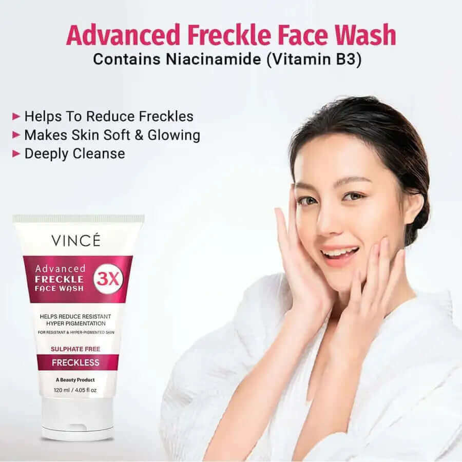 Vince Advanced Freckle Face Wash - 120ml Vince