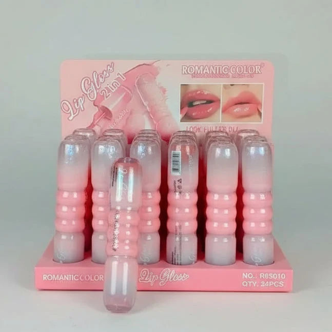 Romantic Color 2 in 1 Lip Gloss – Each Romantic Color