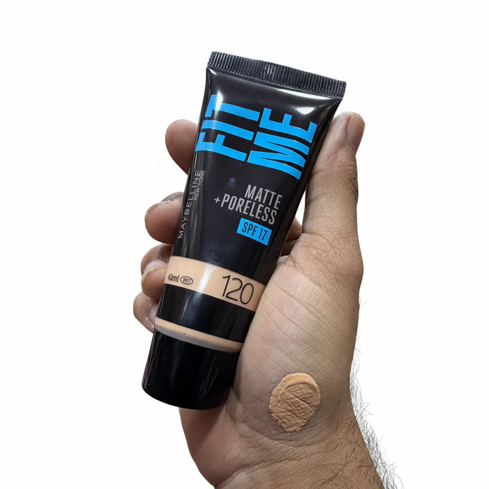 Fitme Foundation Tube Matte + Poreless SPF17 40ml Maybelline