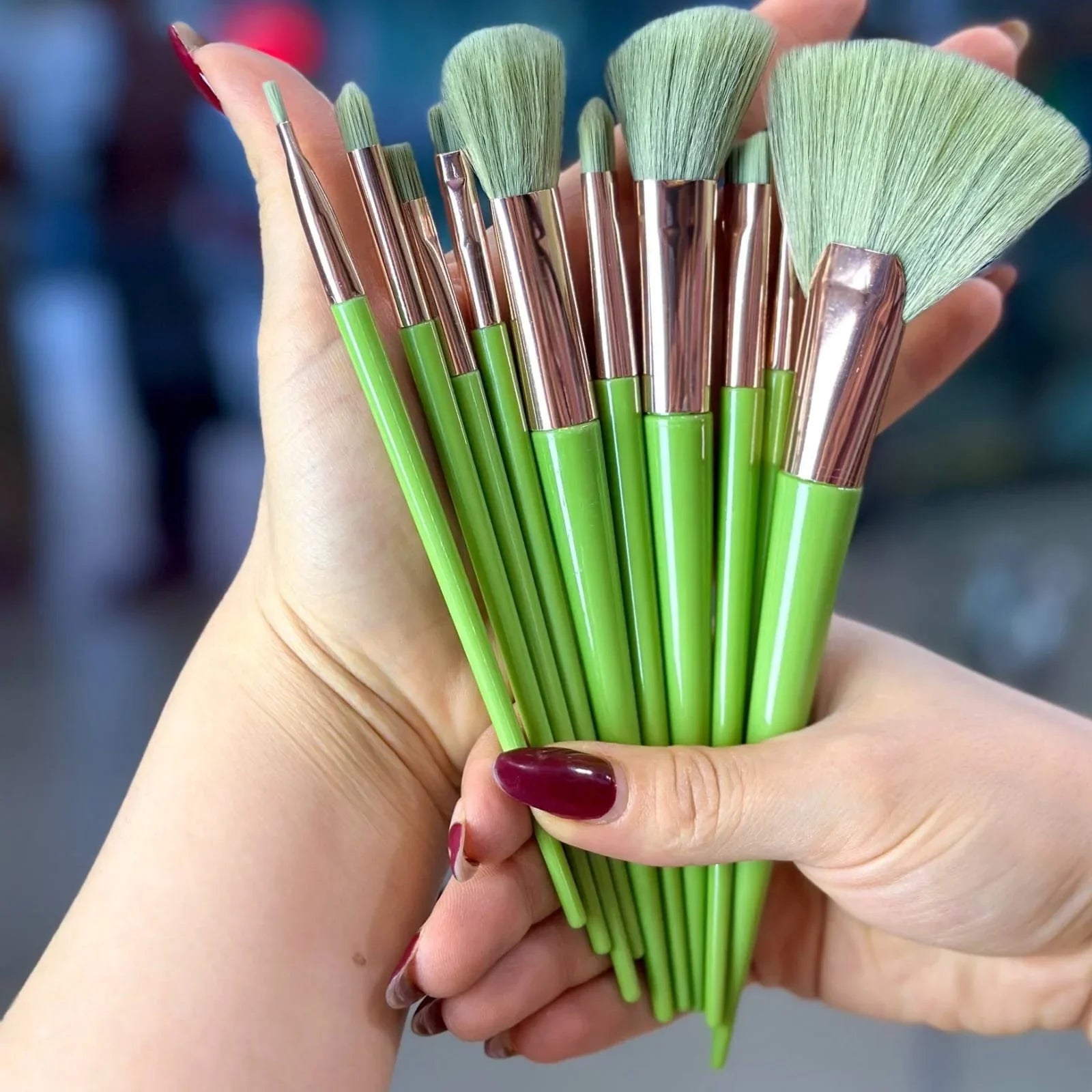 Ruibla Makeup Brush Set - 10Pcs Ruibla