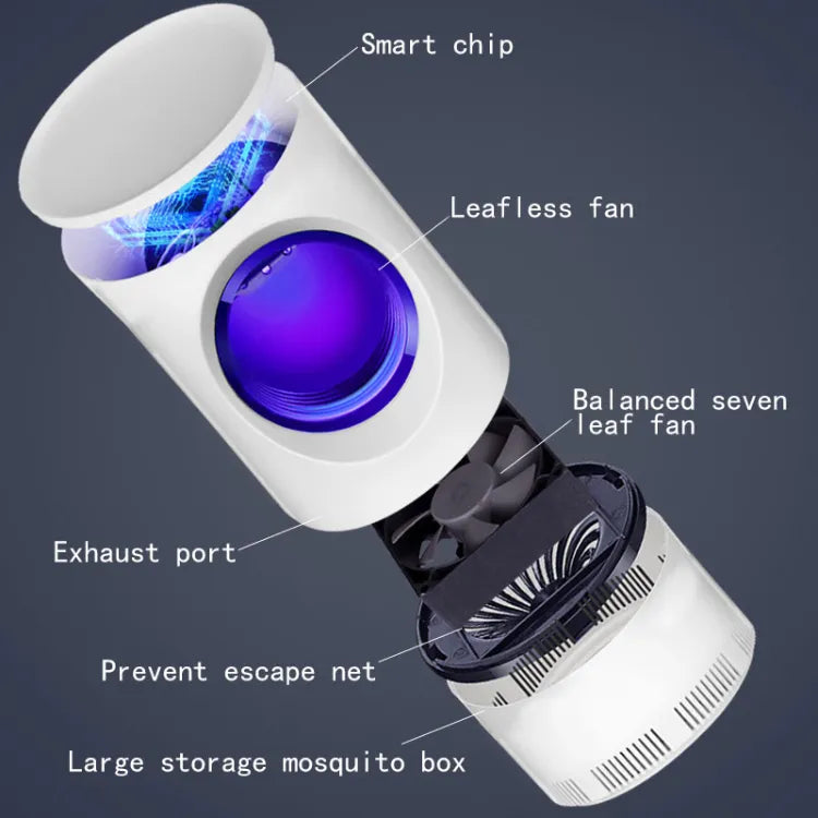 USB Rechargeable Radiationless Electric Mosquito Killer Lamp Cosmia.pk