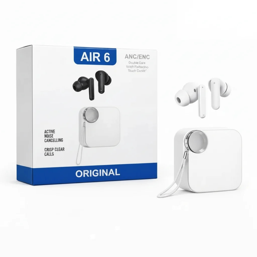 Air 6 TWS Wireless Earbuds - Each Air 6
