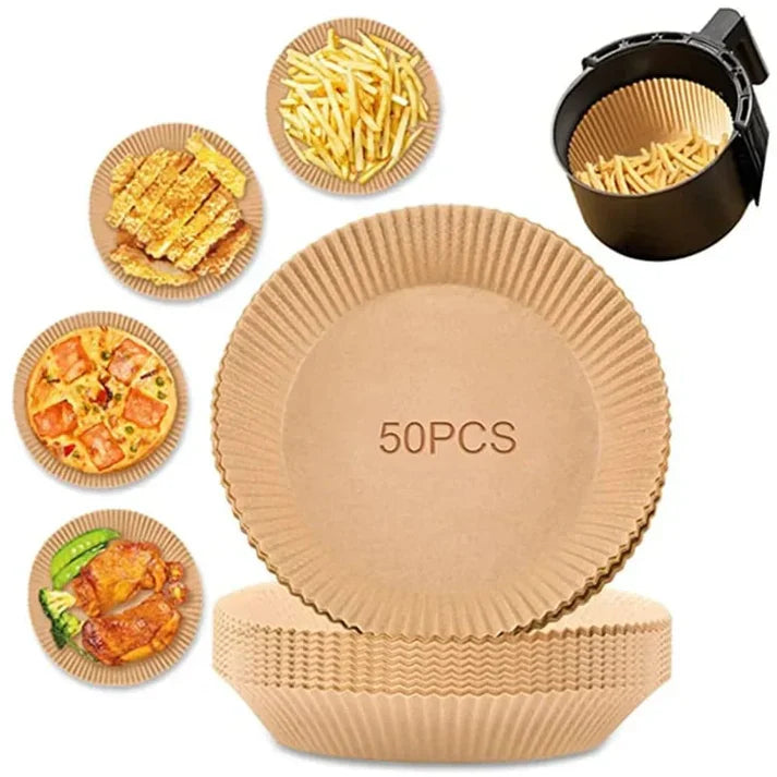 Air Fryer Baking Paper - 50Pcs Cosmia.pk