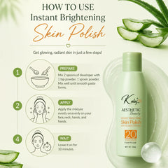 Kalaj Glow in Minutes-Instant Brightening Skin Polish Kalaj
