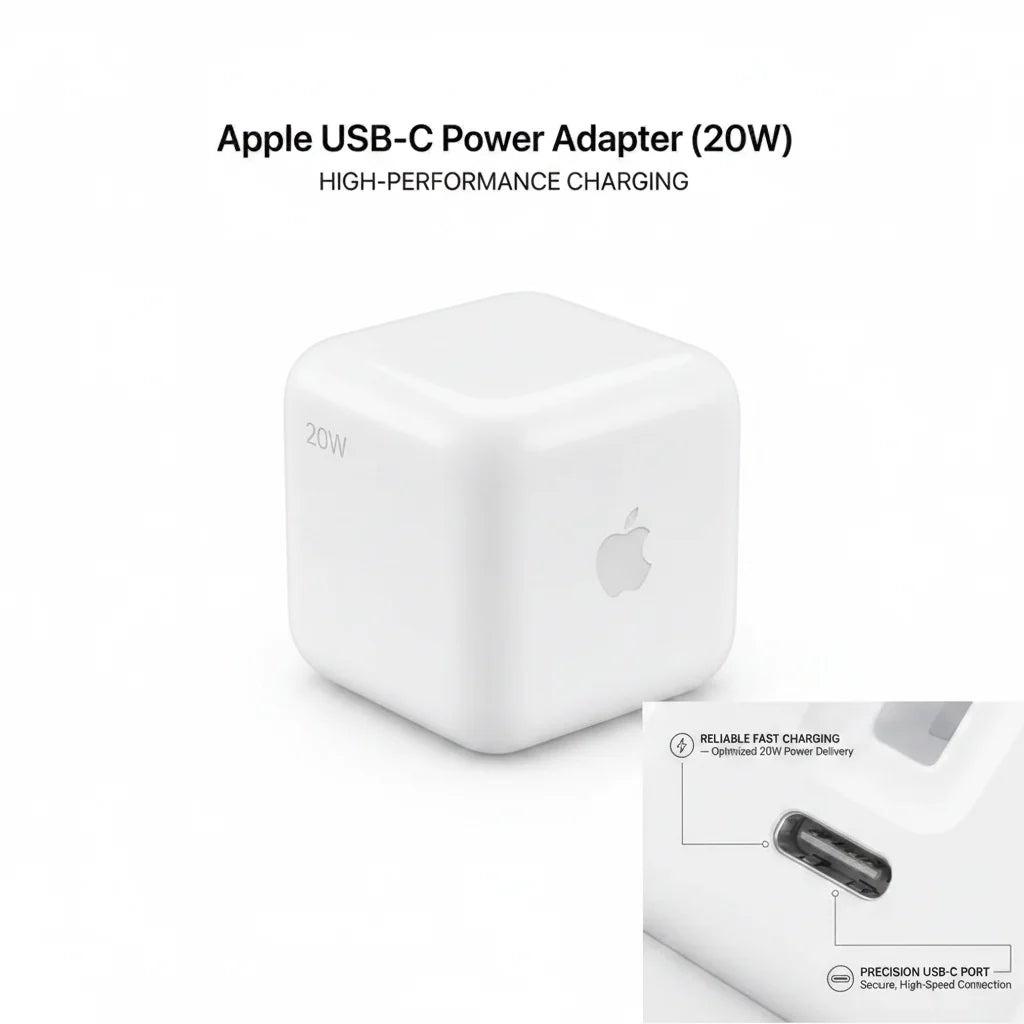 Apple USB-C Power Adapter (20W) Cosmia.pk